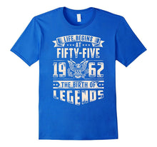 Happy 1962 My 55th Birthday Gift Ideas T Shirt