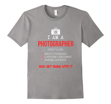 FUNNY I AM a PHOTOGRAPHER T-Shirt Cool Meme Camera Gift