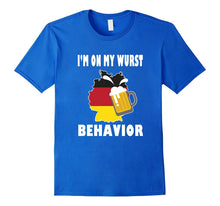 Funny Im on My Wurst Behavior T-Shirt German Germany Gift