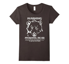 Funny Not a Morning Person Grumpy Morning Bear Shirt