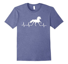 Horse Heartbeat T-Shirt for Horse Riding Lovers