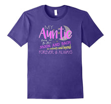 My Auntie Loves Me to the Moon and Back Infinity T-Shirt