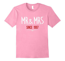 20th Wedding Anniversary Gift Shirt Mr and Mrs Since 1997