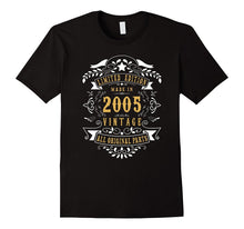 12 Years Old Made Birth 2005 12th Birthday Bday Gift T-Shirt