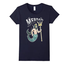 Merdad T-Shirt Mermaid Dad Tee Shirt
