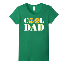 Cool Dad With Cute Emoji Funny T-Shirt Gift for Papa