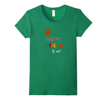 Happy Fall Y'all! Autumn Leaves T-Shirt Tee