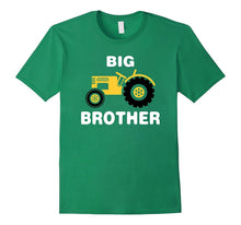 Big Brother Tractor Loving Boys T-Shirt