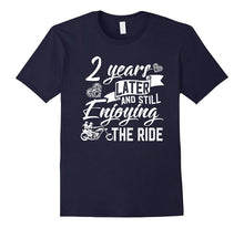 2nd Wedding Anniversary Gift Enjoy the Ride Funny T-Shirt