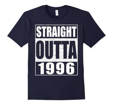 Straight Outta 1996 T-Shirt Funny 21st Birthday Gift Shirt