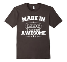 Made in 1996 T-Shirt Gift for 21st Birthday