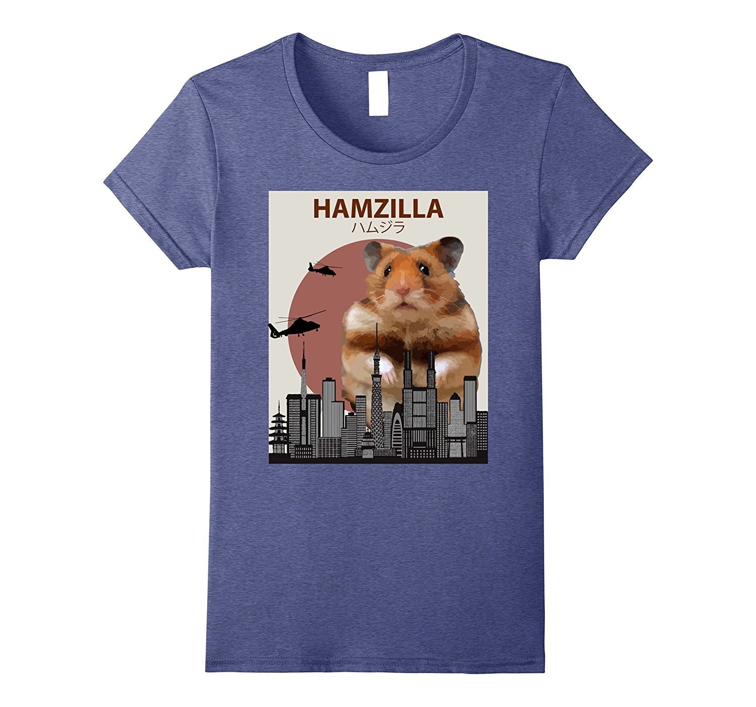 Funny Hamster T-Shirt Hamzilla- Cute Gift for Hamster Lovers – vcshopify2