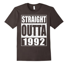 Straight Outta 1992 T-Shirt Funny 25th Birthday Gift Shirt