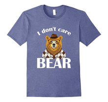 I Don't Care Bear T-Shirt for Women Mens Girls Boys Gift Tee