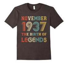 November 1937 the Birth of Legends Birthday T-Shirt