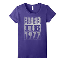 Established Since OCTOBER 1977 Straight Outta 40 Years Old