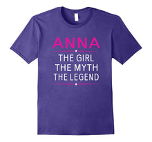 Anna the Girl the Myth the Legend Name- Kids T-Shirt