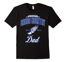 Mens Proud Cross Country Dad T-Shirt (USA)