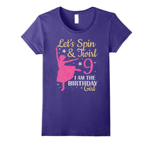 Let's Spin & Twirl I Am the Birthday Girl Cute T-Shirt 9