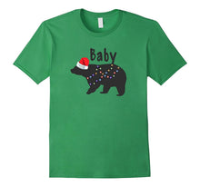 Baby Bear Christmas Pajamas Shirt Matching Santa Hat Lights