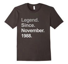 Legend Since November 1988 Shirt 29th Birthday Gifts TShirt
