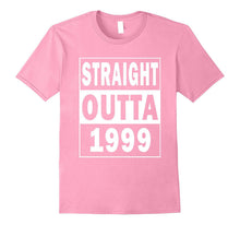 Straight Outta 1999 T-Shirt Funny 18th Birthday Gift Tee