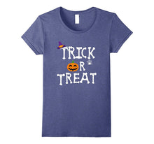 Funny Trick or Treat T-Shirt Best Halloween Costume Gift Tee
