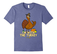 I'm With the Turkey Funny Halloween Matching T-Shirt