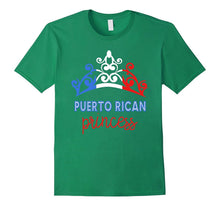 Puerto Rican Princess Tiara National Flag T-Shirt