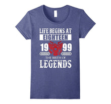 Happy 1999 My 18th Birthday Gift Ideas T Shirt