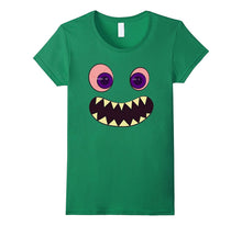Happy Monster Costume Tshirt Halloween Cute Funny Face Tee