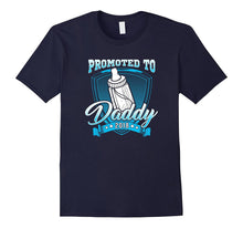 Mens Promoted to Daddy Est. 2018 T-Shirt: Time to Feed Baby