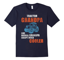 Mens Tractor Grandpa Funny Grandpa Except Much Cooler Tshirt