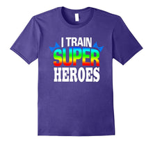 I Train Super Heros Silly Funny Novelty Gift T-Shirt