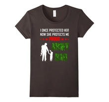 Meaning Gift for Army Dad. Tshirts for Dad Proud of Daughter