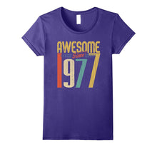 Awesome Since 1977 T-Shirt 40 Years Old 40th Birthday Tee