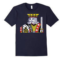 King of Clubs Tshirt Card Games Poker Clothing