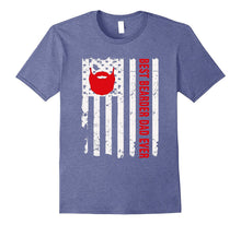 Best Bearded Dad Ever American Flag T-Shirt