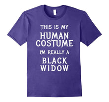 Funny Black Widow Spider Costume Halloween Shirt