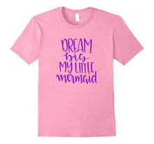 Dream Big My Mermaid Shirt Little Kids Daughter Girls Purple