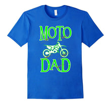 Moto Dad Motocross Dirtbike Dad Tshirt