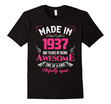 Made in 1937 - 80 Years Old 80th B-Day Birthday Gift T-Shirt