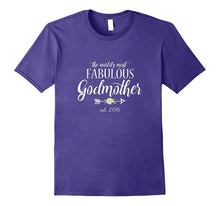 Godmother to Be Est 2018 T Shirt Most Fabulous God Mother