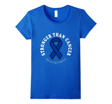 Stronger Than Cancer Colorectal Colon Awareness T-Shirt