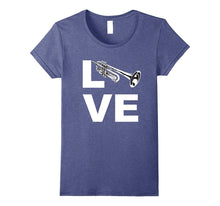 LOVE Trumpet Player Music Concert Marching Band T-Shirt
