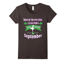 Girls' Irish Dancing Gift TShirt, Legends Are Born September