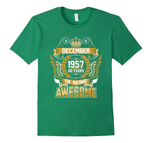 December 1957 60th Birthday 60 Years Old Gift T-Shirt