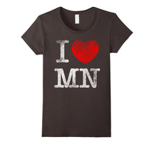 Love MINNESOTA T-Shirt Heart Funny Tee