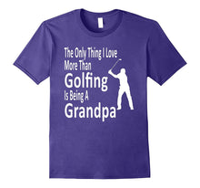 Funny Golf Shirt for Grandpa Novelty Father's Day Gift Tee