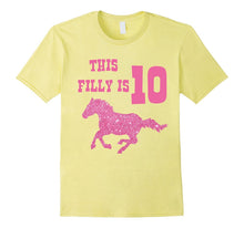 Kids 10th Birthday Horse Bling Shirt for 10 Year Old Girls